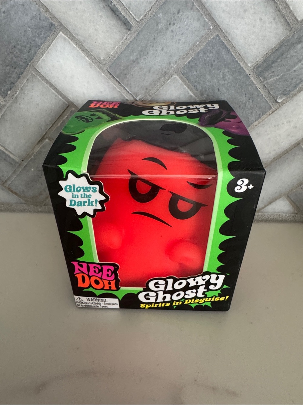 Glowy Ghost Kids Toy - Orange